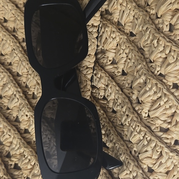 Prada Black Geometric Sunglasses - Picture 3 of 4